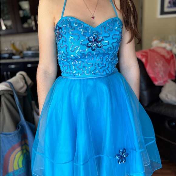 Betsey Johnson Evening Gown Prom Dress - Picture 1 of 14